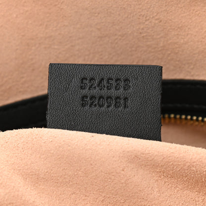 Gucci Suede Patent Web Medium Ophidia Top Handle Dome Bag Nocciola Black 8 of 11