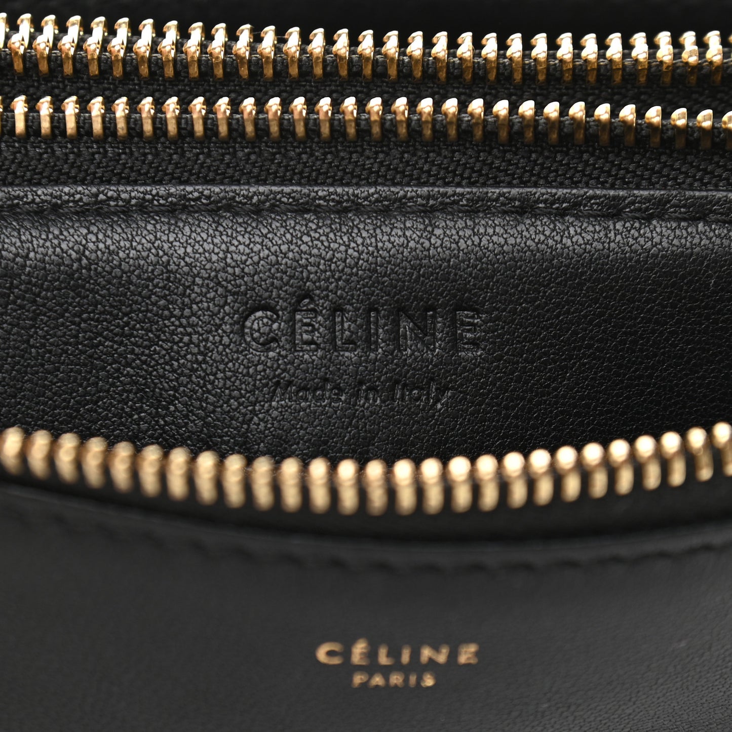 Lambskin Small Trio Crossbody Bag Black