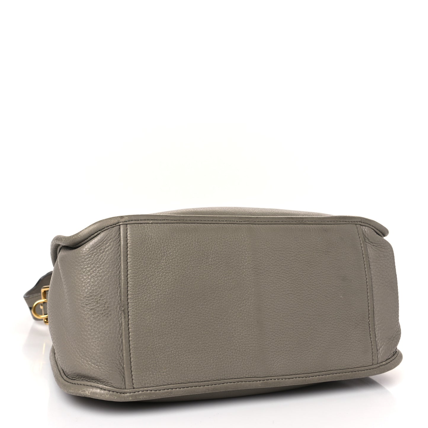 Vitello Daino Double Strap Messenger Hobo Argilla