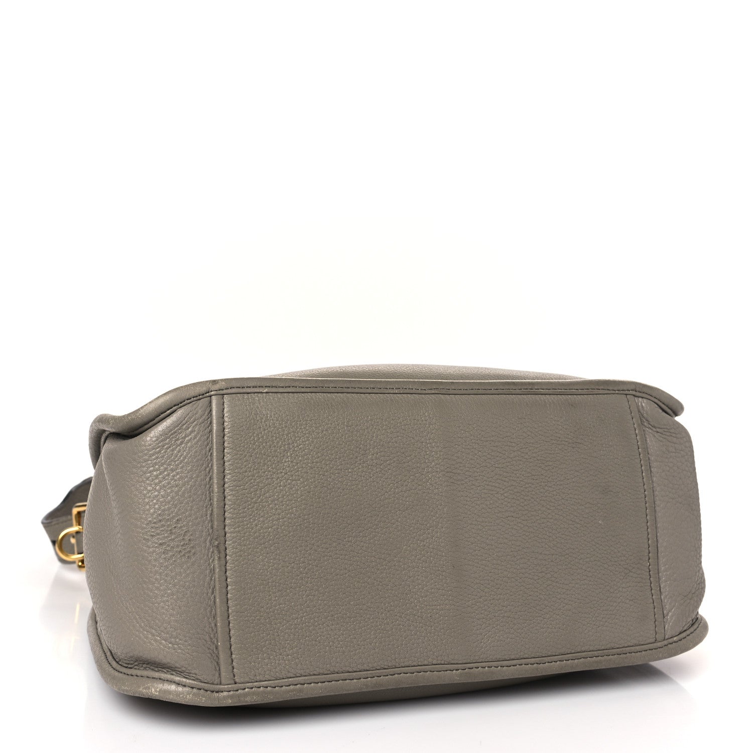 Prada Vitello Daino Double Strap Messenger Hobo Argilla 4 of 8