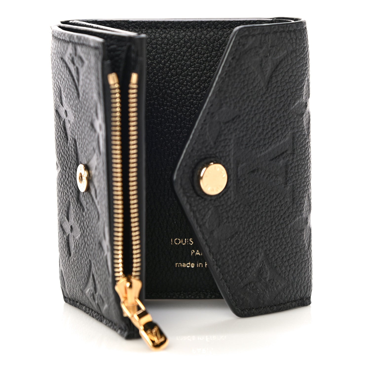 Louis Vuitton Empreinte Zoe Wallet Black 6 of 12