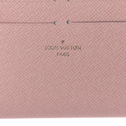Louis Vuitton Calfskin Felicie Card Holder Insert Rose Ballerine 5 of 6