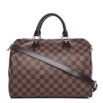 Louis Vuitton Damier Ebene Speedy Bandouliere 30 1 of 7