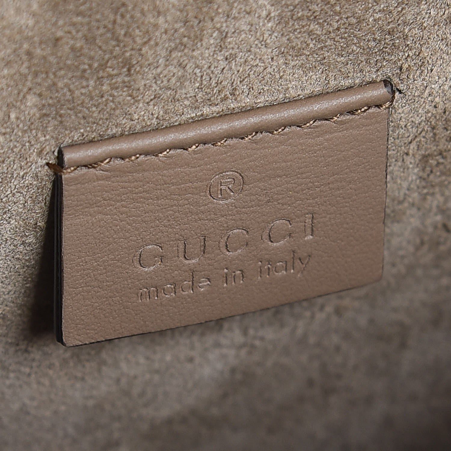 Gucci GG Supreme Monogram Mini Dionysus Shoulder Bag Taupe 6 of 7