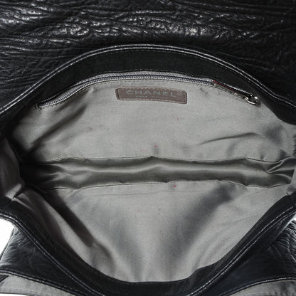 Chanel Distressed Lambskin Lady Braid Flap Black 5 of 7