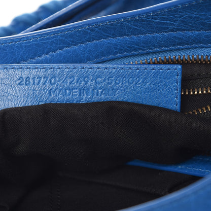 Balenciaga Agneau Giant 12 Gunmetal Hardware City Bleu Rivage 8 of 10