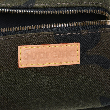 Louis Vuitton X SUPREME Camouflage Nano Apollo Backpack Bag Charm 9 of 9
