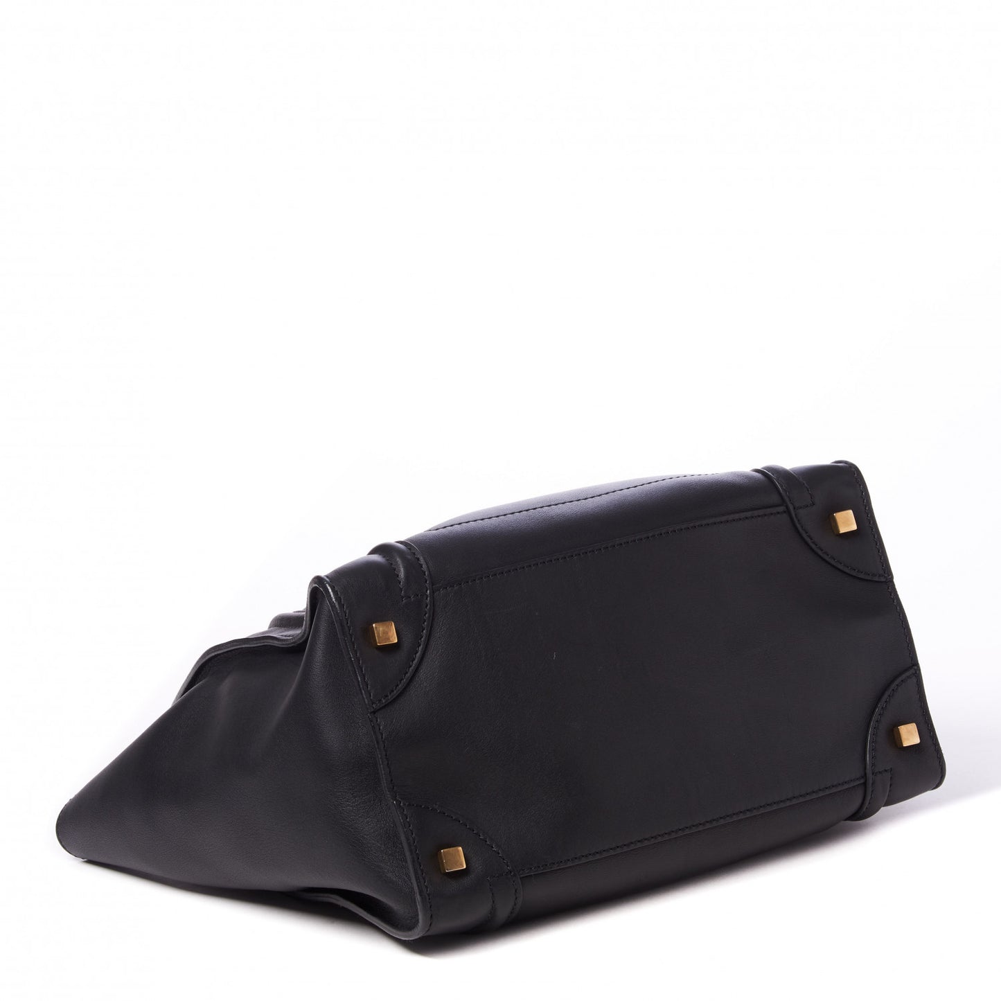 Smooth Calfskin Mini Luggage Black