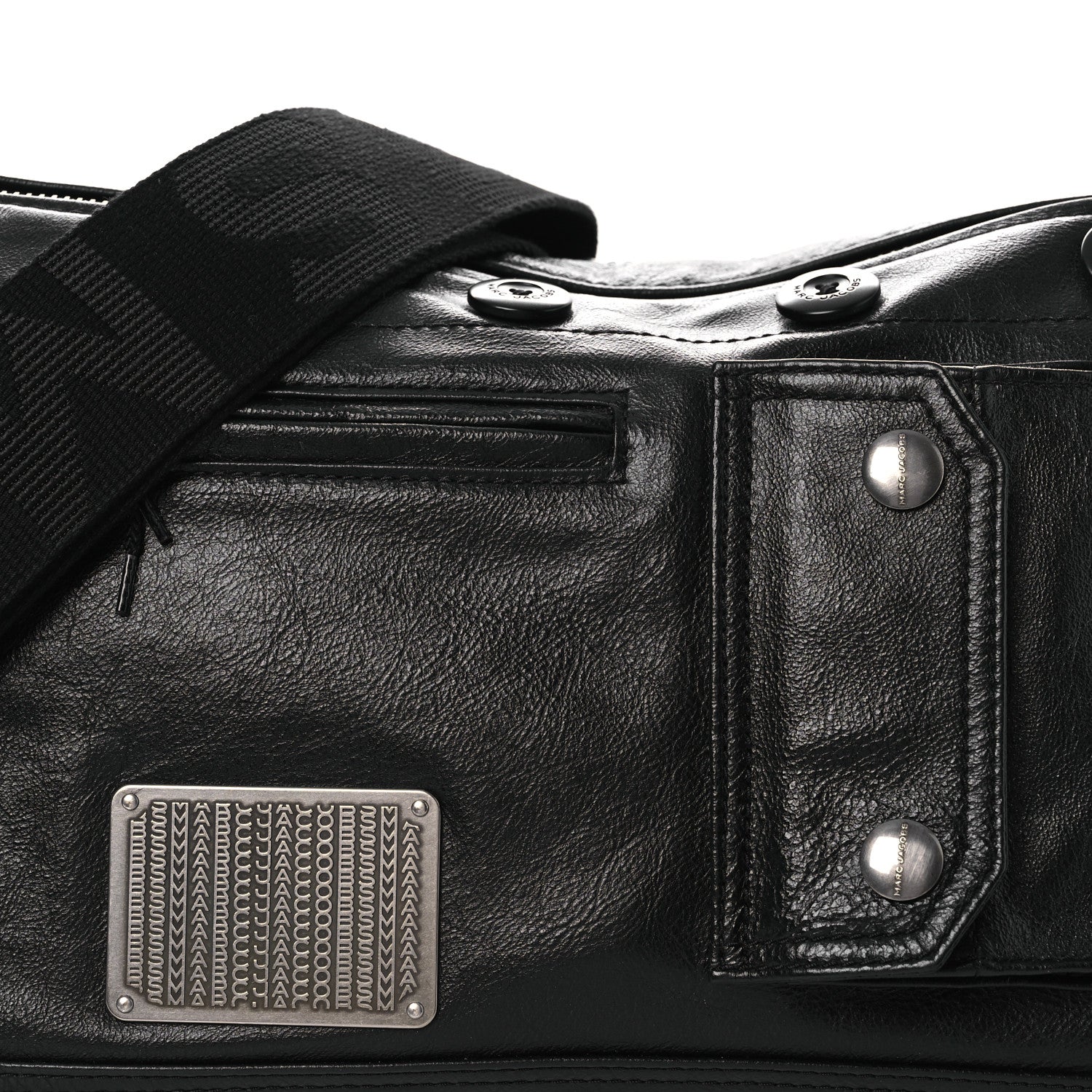Marc Jacobs Goatskin The Large Cargo Bag Black 8 of 10
