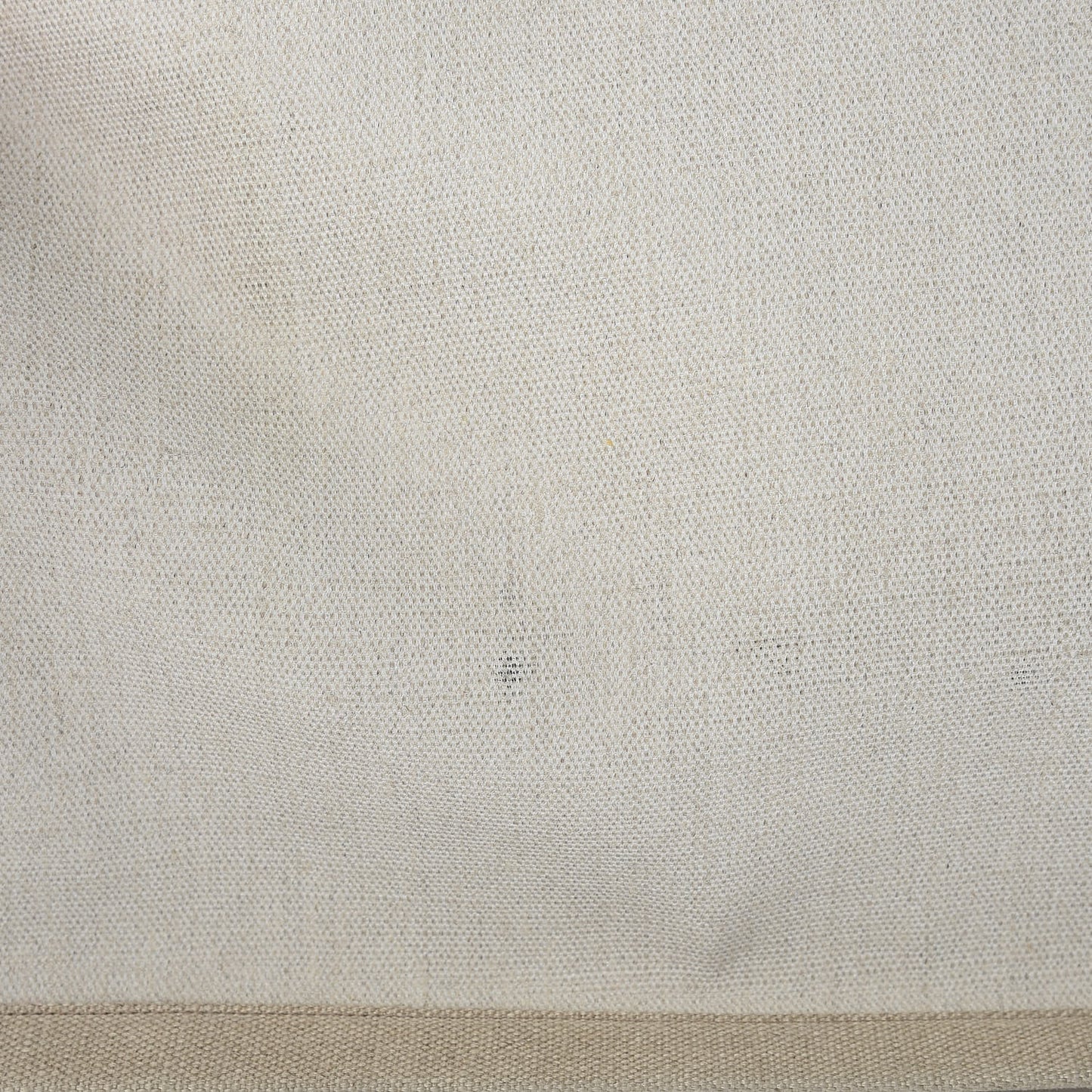 Linen Calfskin Rive Gauche Tote Optic White