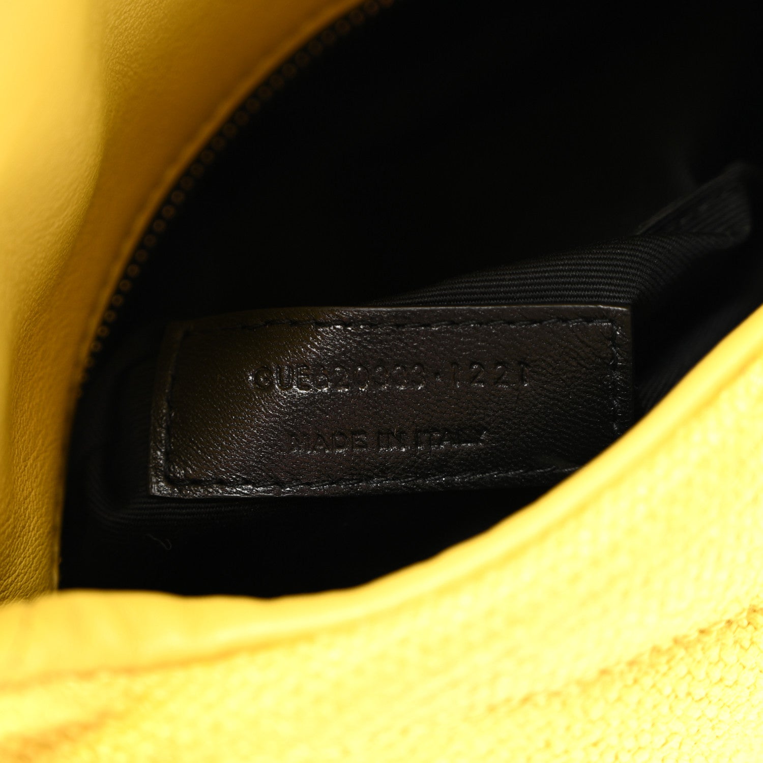 Saint Laurent Canvas Quilted Toy Loulou Puffer Monogram Chain Satchel Jaune Citron 7 of 10
