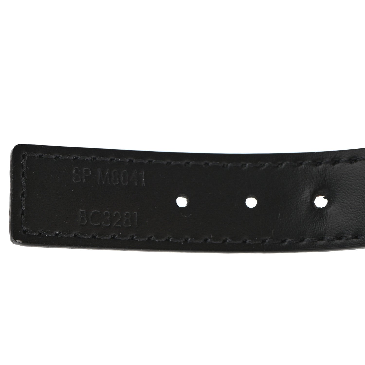 Louis Vuitton X NIGO Monogram Eclipse LV Heart Reversible Bracelet 4 of 5