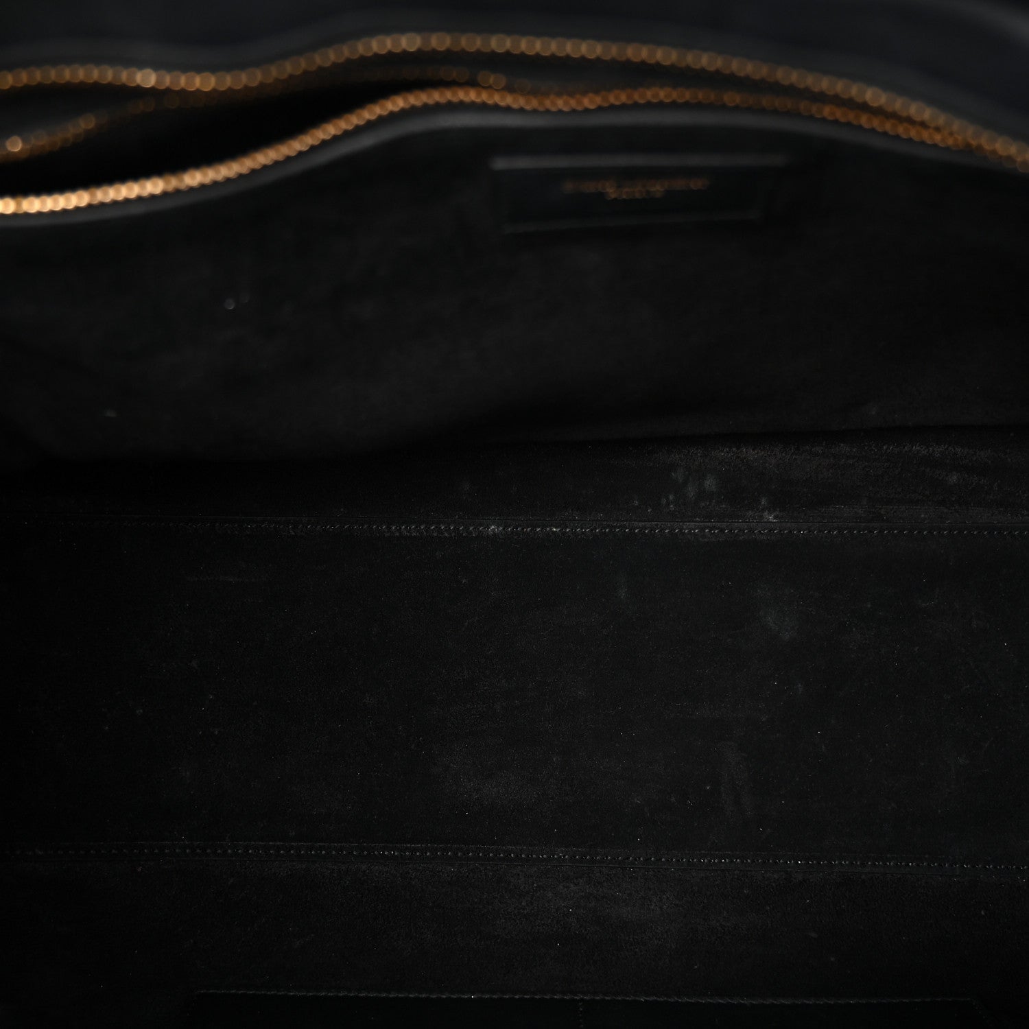 Saint Laurent Calfskin Medium Cabas Rive Gauche Black 5 of 11