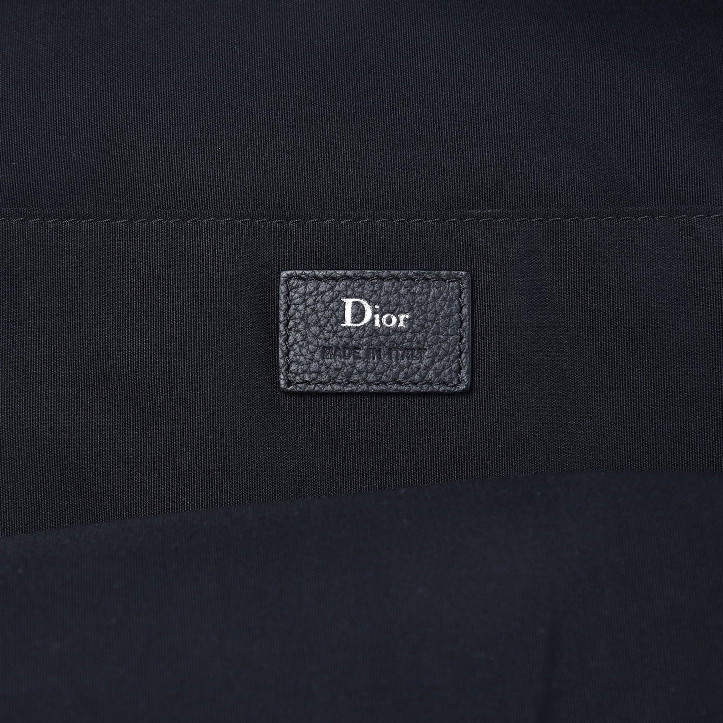 Grained Calfskin Rider Backpack Black