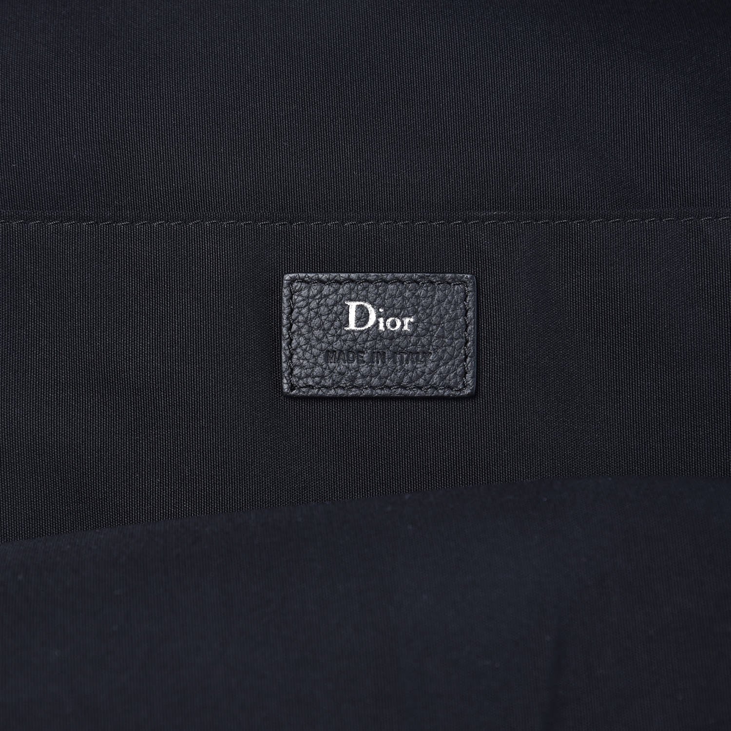 Christian Dior Grained Calfskin Rider Backpack Black 6 of 7