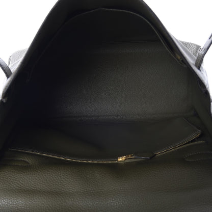 Hermes Togo Kelly Retourne 32 Vert Olive 7 of 31