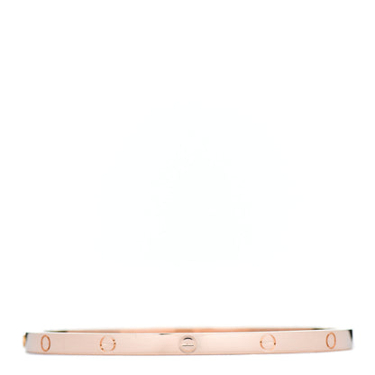 Cartier 18K Pink Gold Small LOVE Bracelet 16 1 of 4