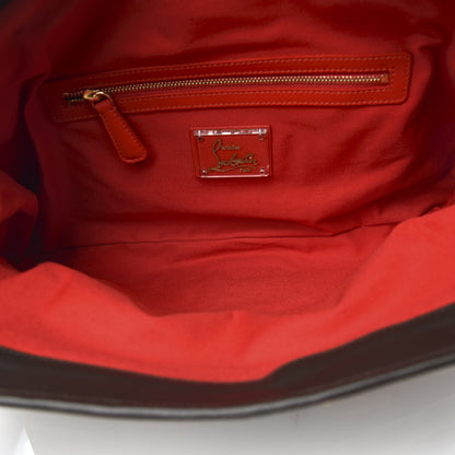 Christian Louboutin Pony Hair Liv Clutch Zibrown Gold 5 of 7