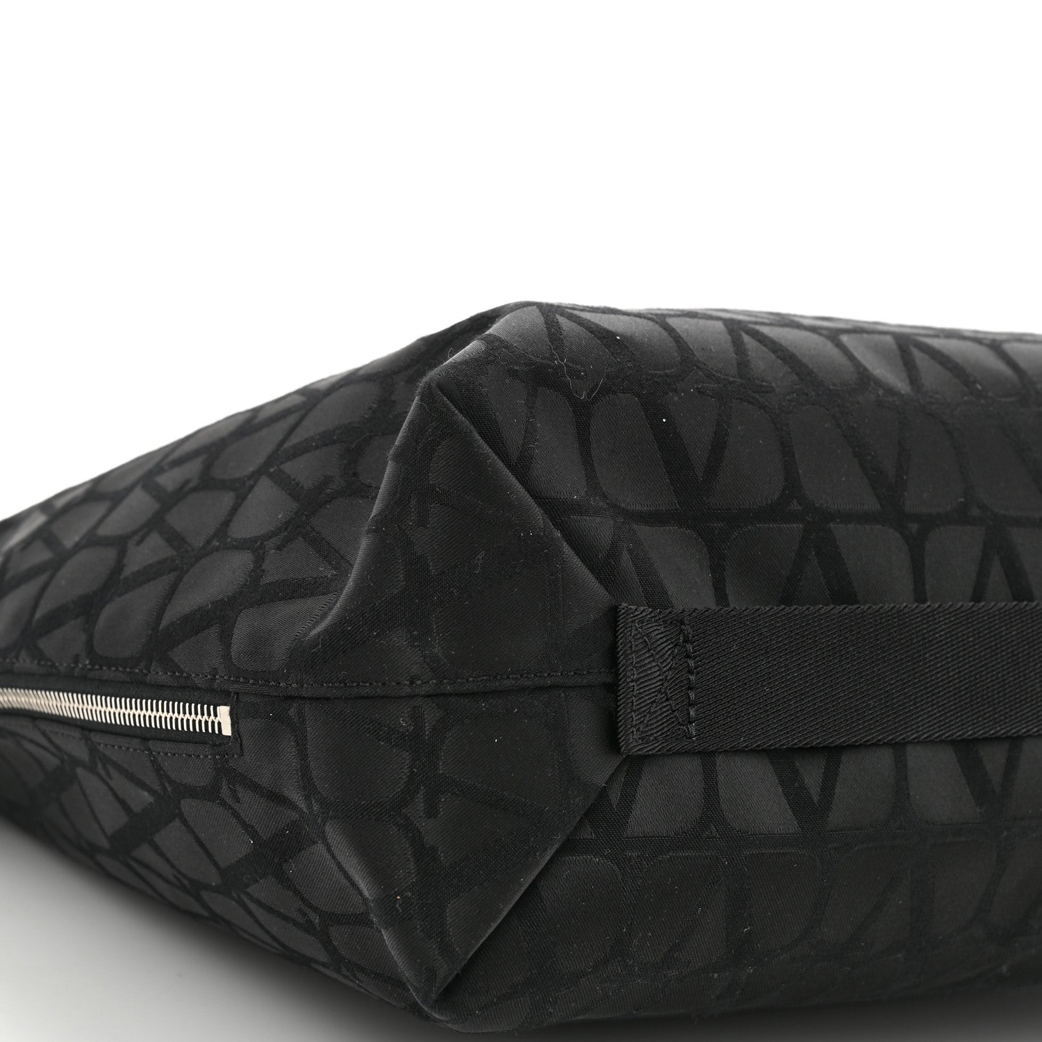 Valentino Garavani Nylon Iconographe Shopping Tote Black 9 of 11