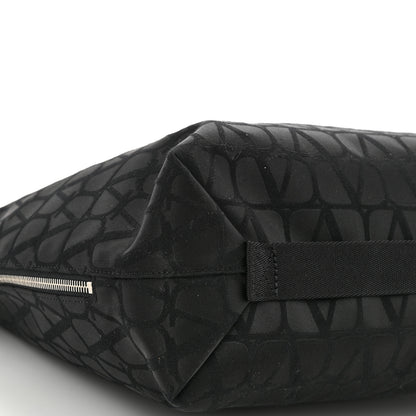 Valentino Garavani Nylon Iconographe Shopping Tote Black 9 of 11