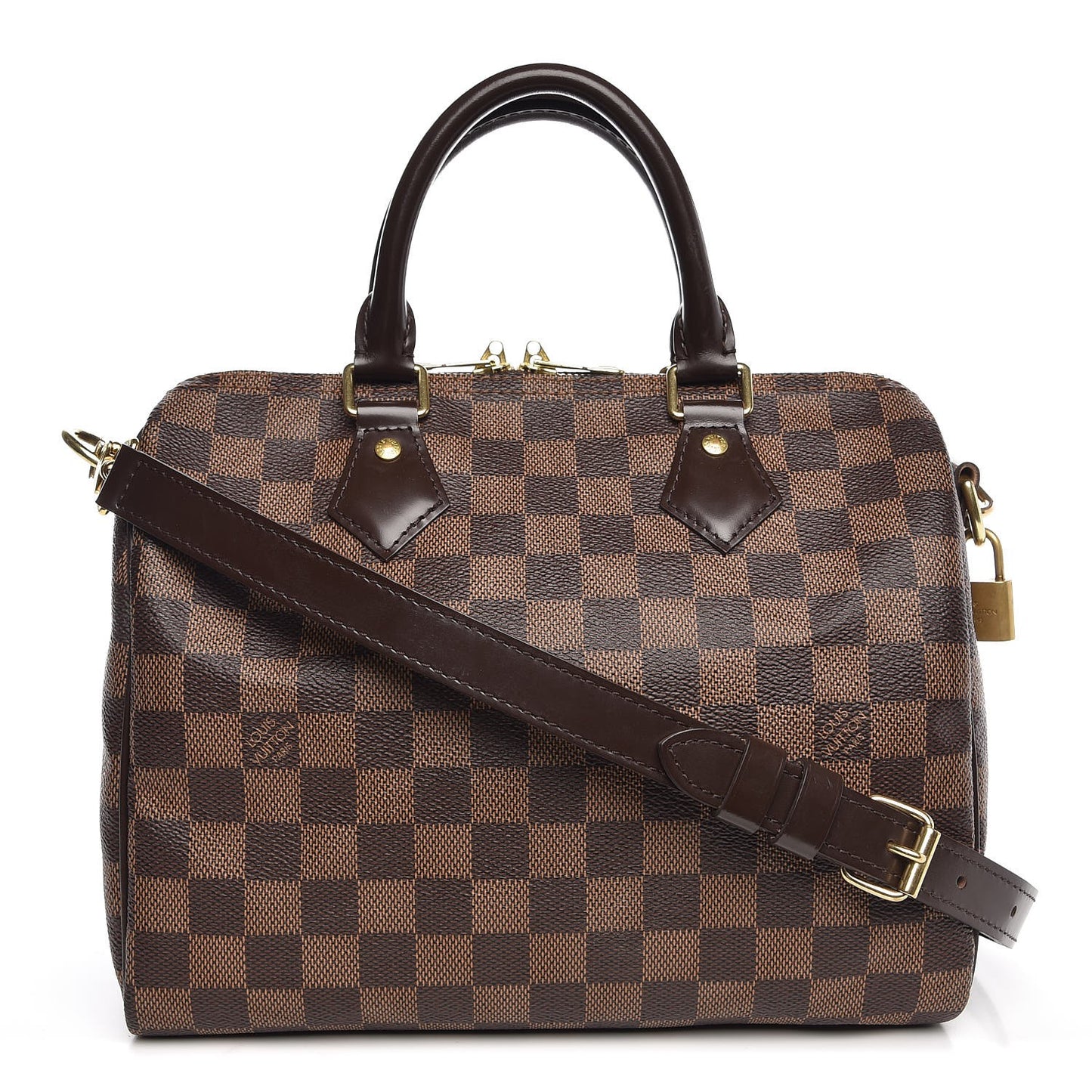 Damier Ebene Speedy Bandouliere 25