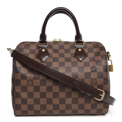 Louis Vuitton Damier Ebene Speedy Bandouliere 25 1 of 8