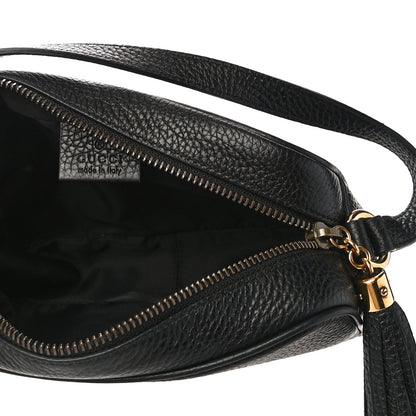 Gucci Pebbled Calfskin Mini Soho Disco Bag Black 4 of 9