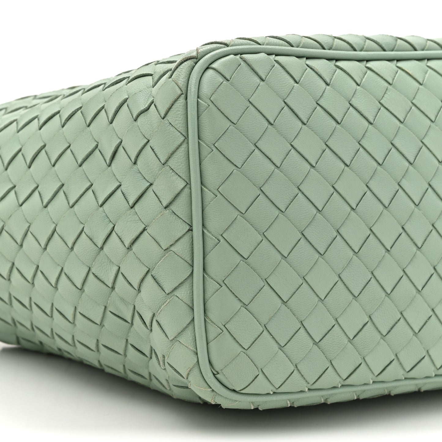 Nappa Intrecciato Ciambrino Bag New Sage