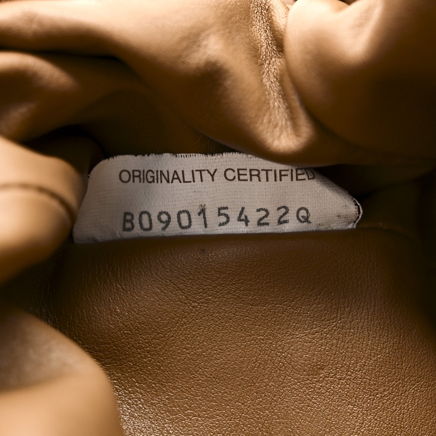 Butter Calfskin The Mini Pouch Camel