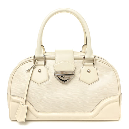 Louis Vuitton Epi Bowling Montaigne GM Ivory 1 of 24