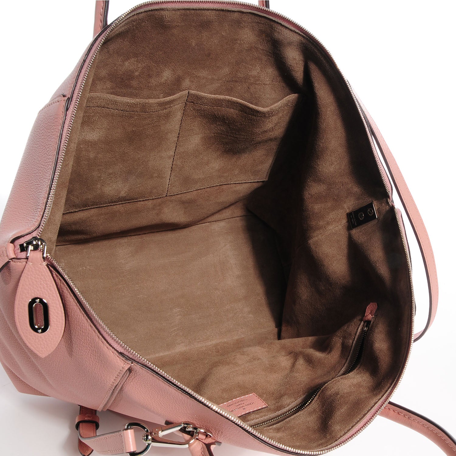 Louis Vuitton Veau Cachemire Soft Lockit MM Magnolia 5 of 9