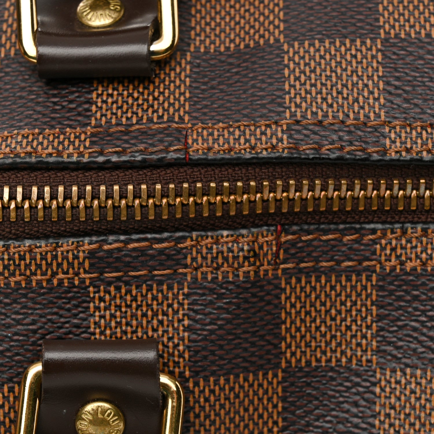 Louis Vuitton Damier Ebene Speedy 35 14 of 14