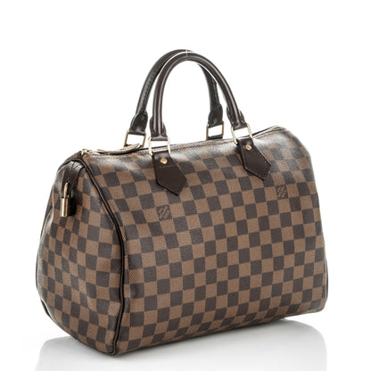 Louis Vuitton Damier Ebene Speedy 30 3 of 7