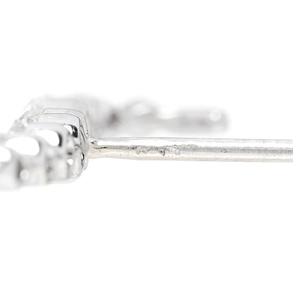 Anita Ko 18K White Gold Diamond Medium Cascade Earrings 5 of 5