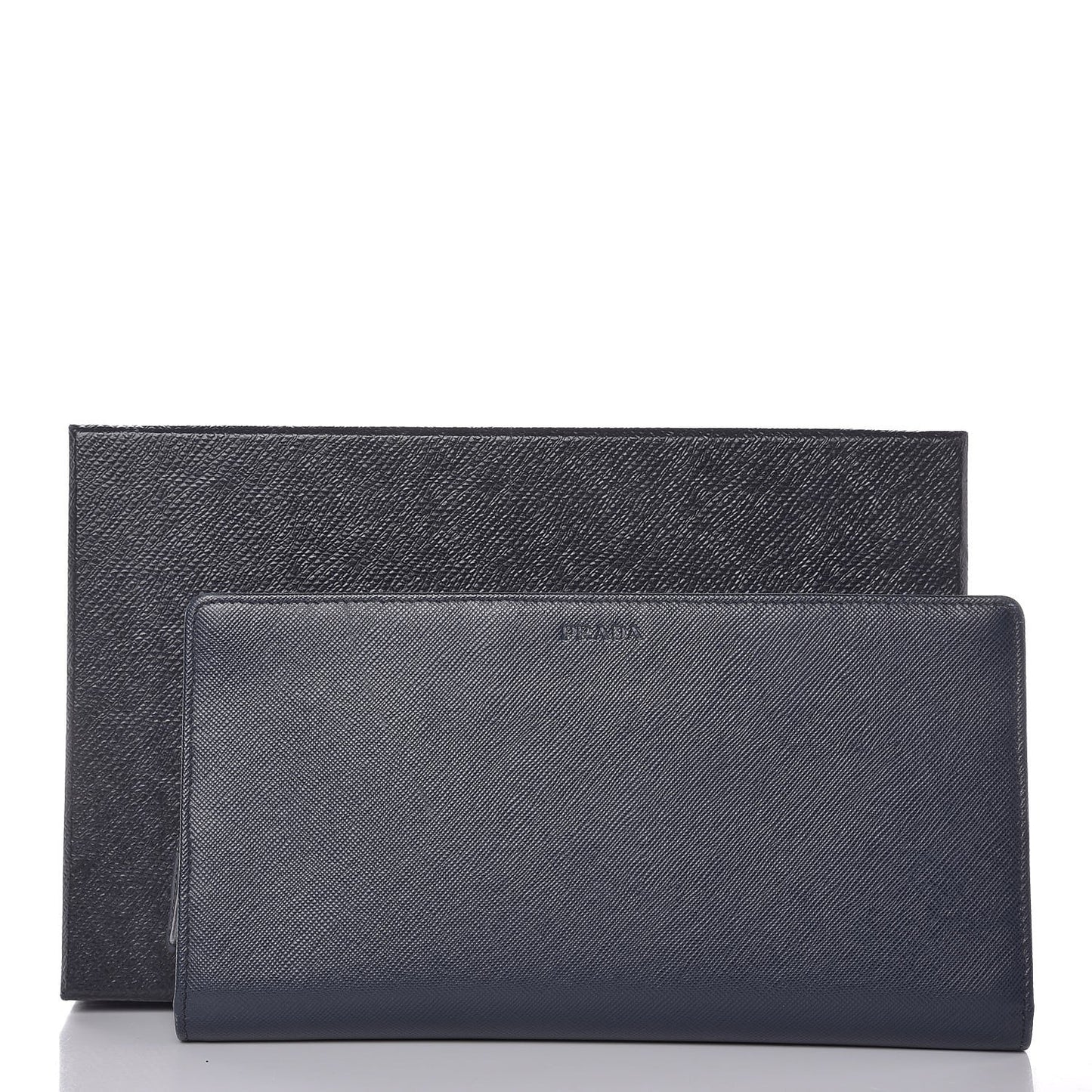 Saffiano Continental Flap Wallet Baltico