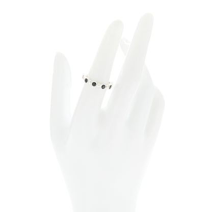 Tiffany Sterling Silver Black Spinel Ziegfeld Ring 52 6 2 of 5