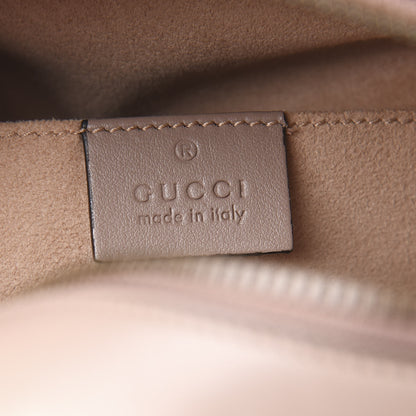 Gucci Calfskin Matelasse GG Marmont Dome Backpack Porcelain Rose 5 of 12