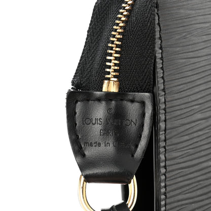 Louis Vuitton Epi Pochette Accessories 24 Black 6 of 13