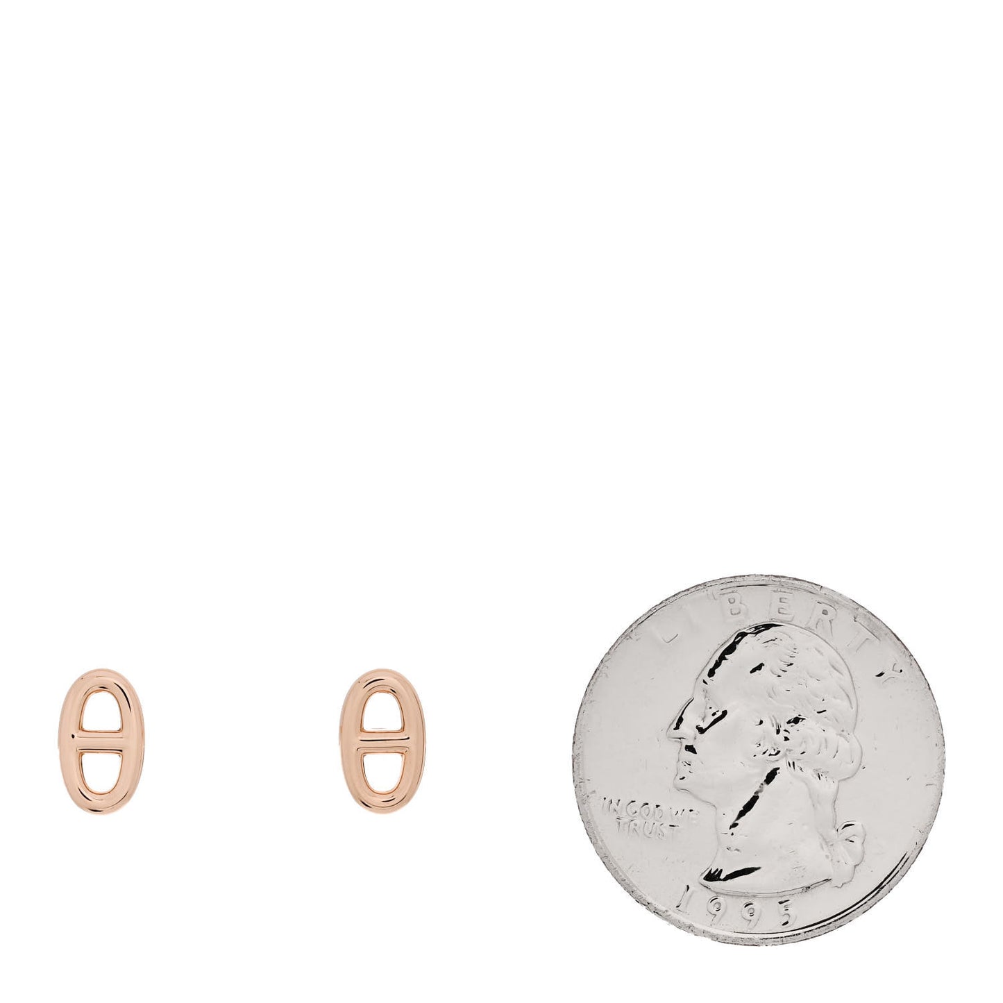 18K Rose Gold TPM Farandole Stud Earrings