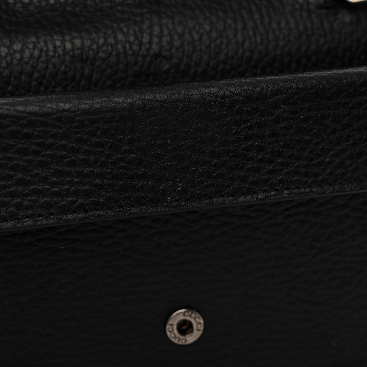 Gucci Calfskin Super Mini Dionysus Shoulder Bag Black 12 of 12