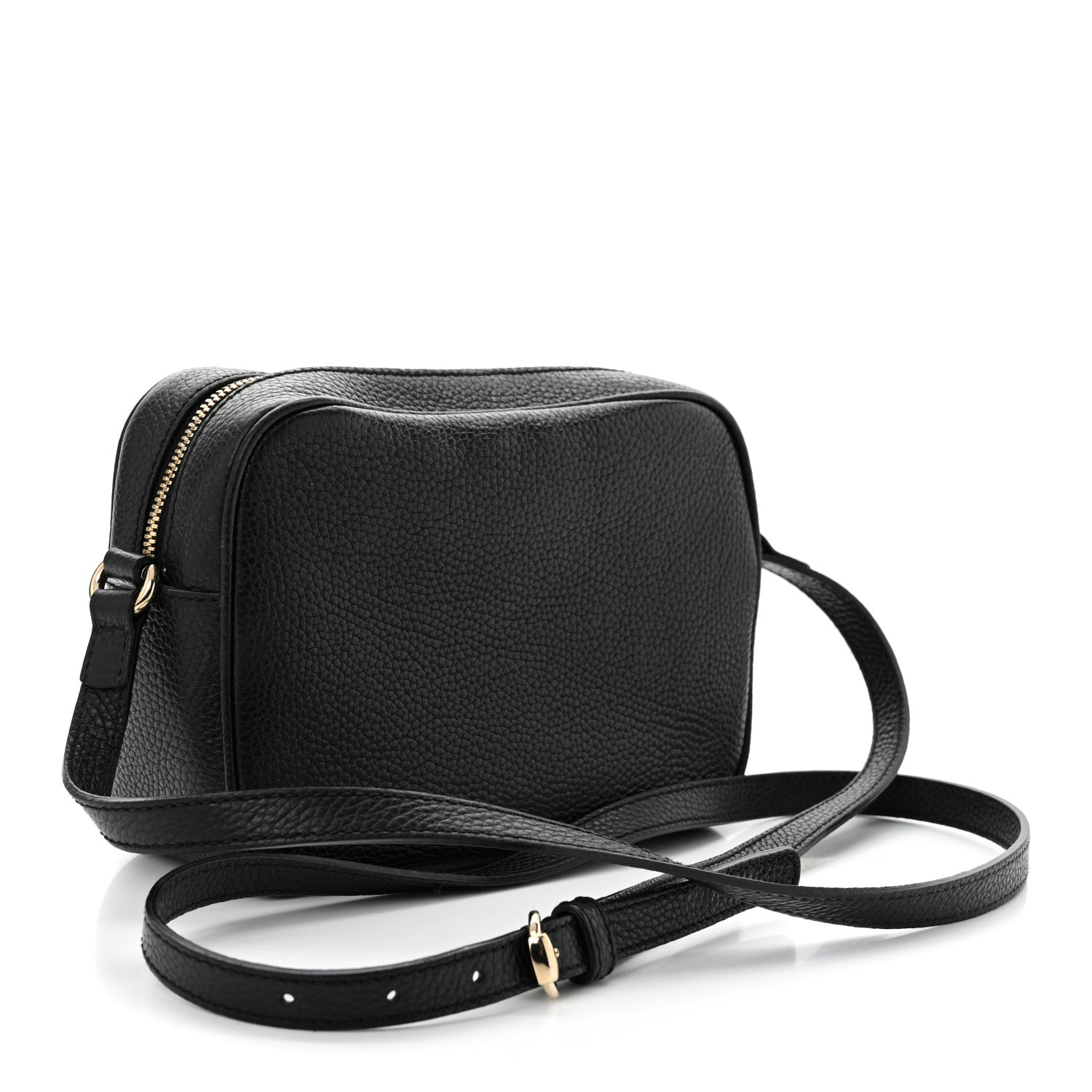 Gucci Pebbled Calfskin Small Soho Disco Bag Black 3 of 12
