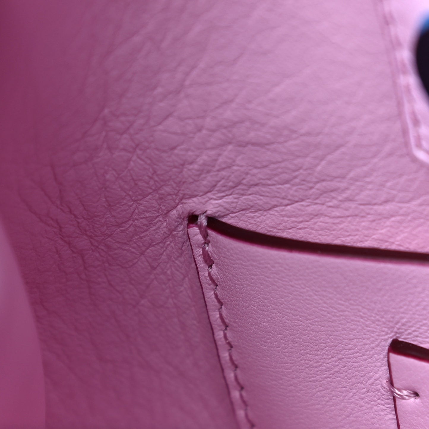 Nappa Mini Roman Stud The Handle Bag Pink Borealis