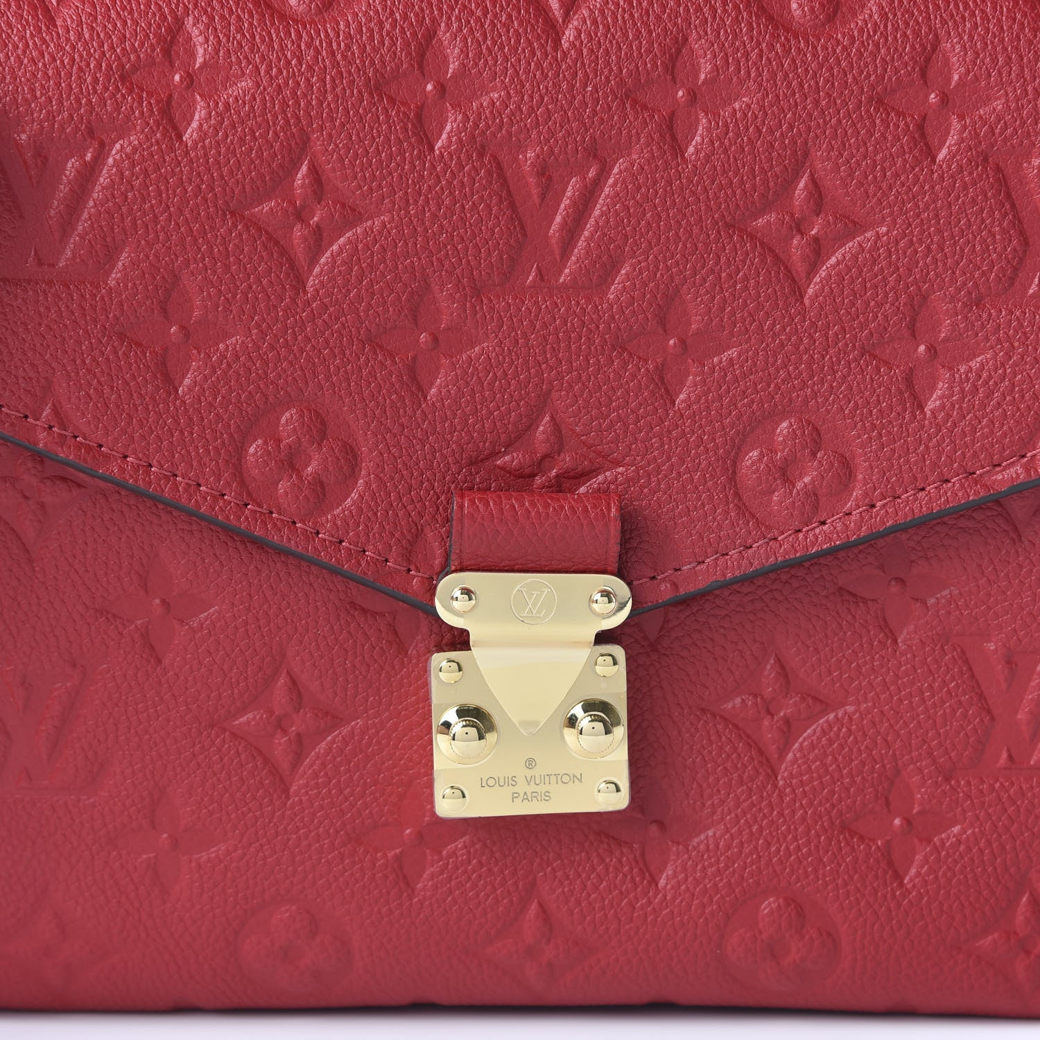 Louis Vuitton Empreinte Pochette Metis Scarlet 8 of 9