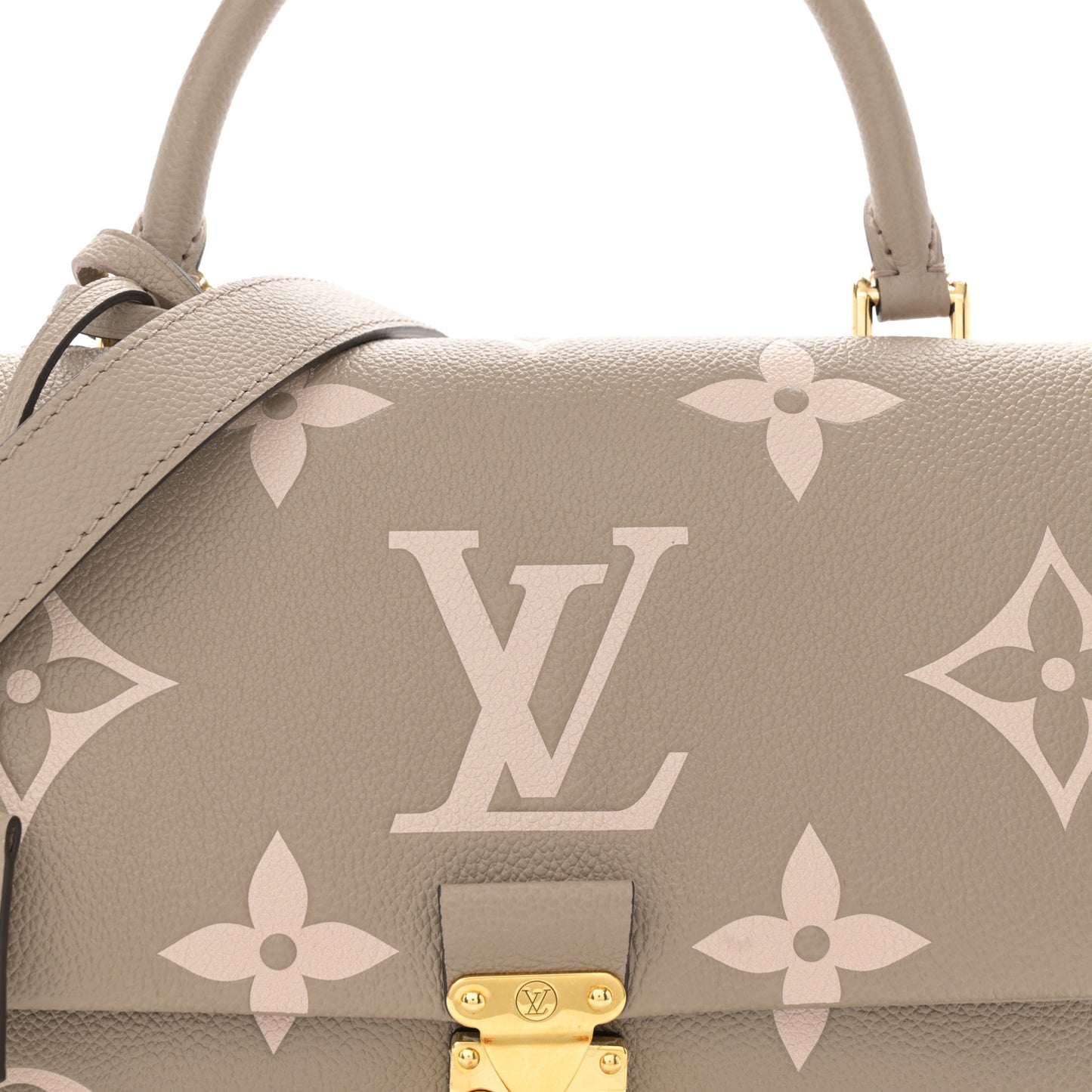 Empreinte Monogram Giant Madeleine MM Dove Grey Beige