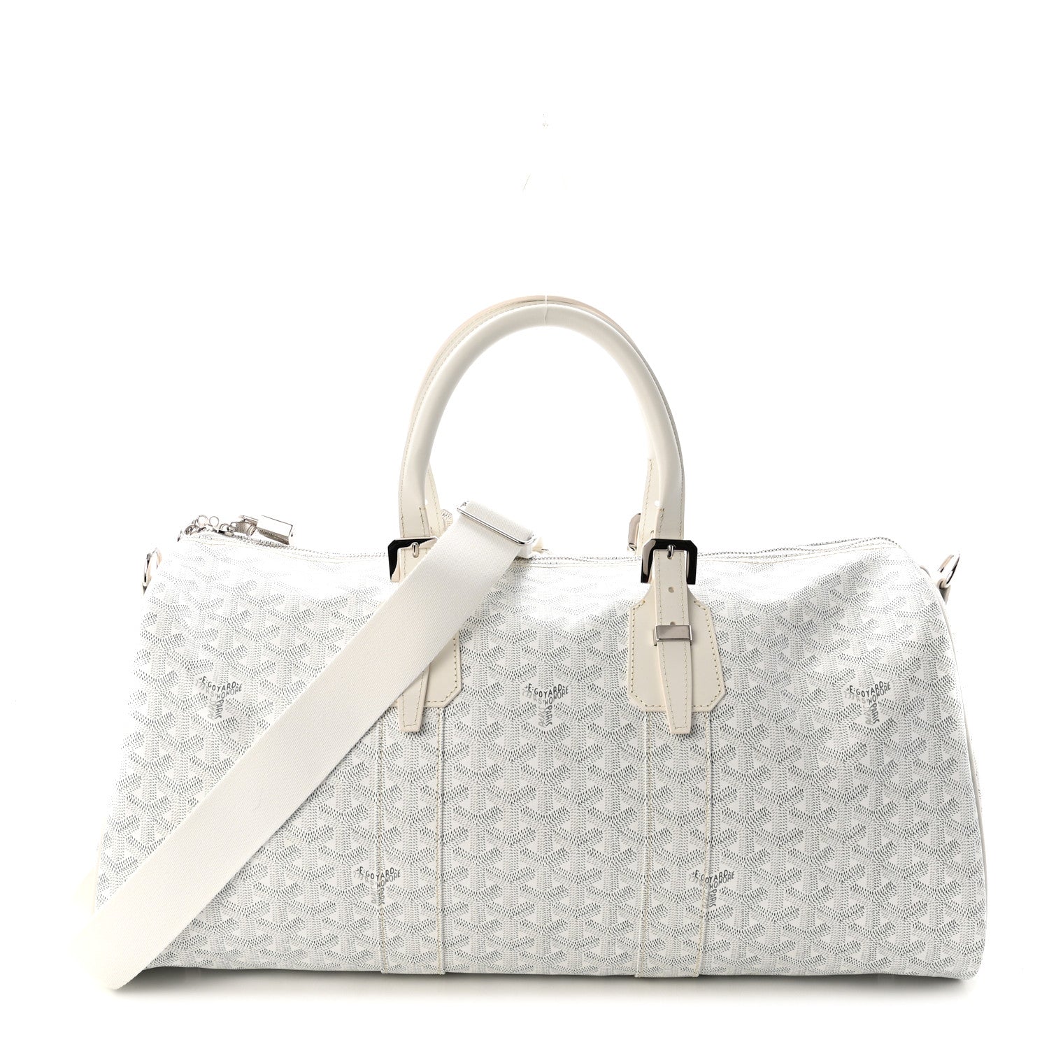 Goyard Goyardine Croisiere 45 White 1905167 – FASHIONPHILE