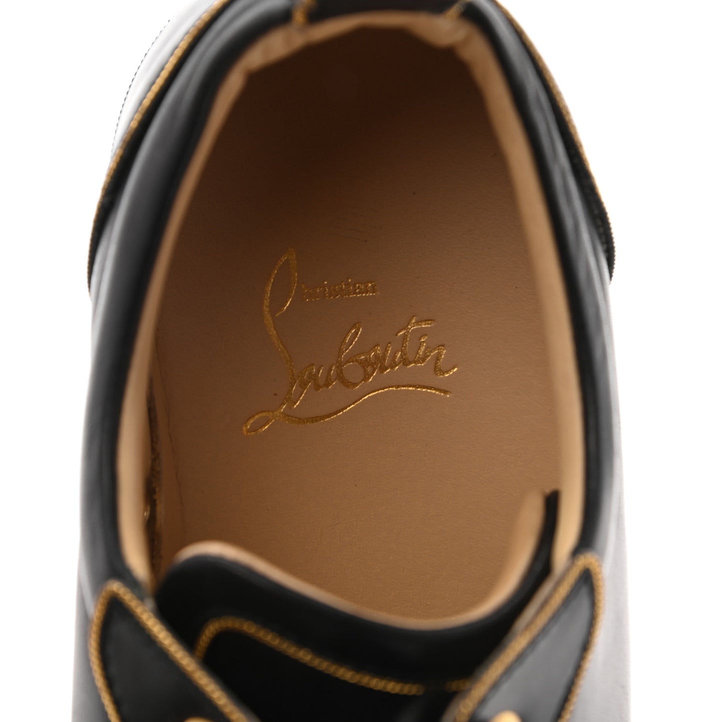 Nappa Spikes Womens Vieira Flat Sneakers 36 Black Gold