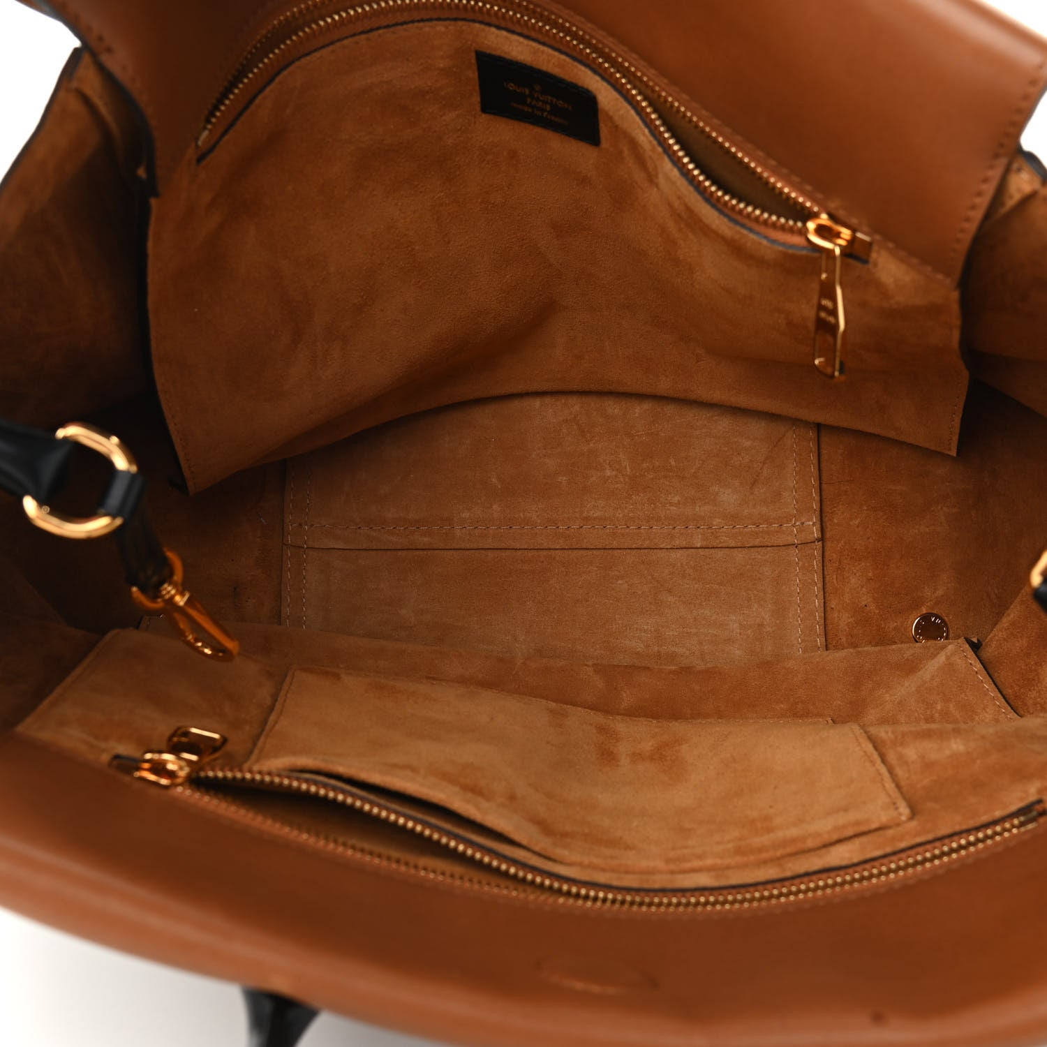 Louis Vuitton Monogram Cuir Orfevre Tote W PM Noisette 5 of 15