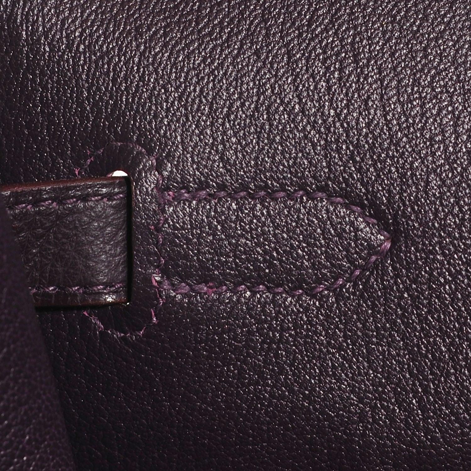 Hermes Taurillon Clemence Birkin 35 Raisin 46 of 58
