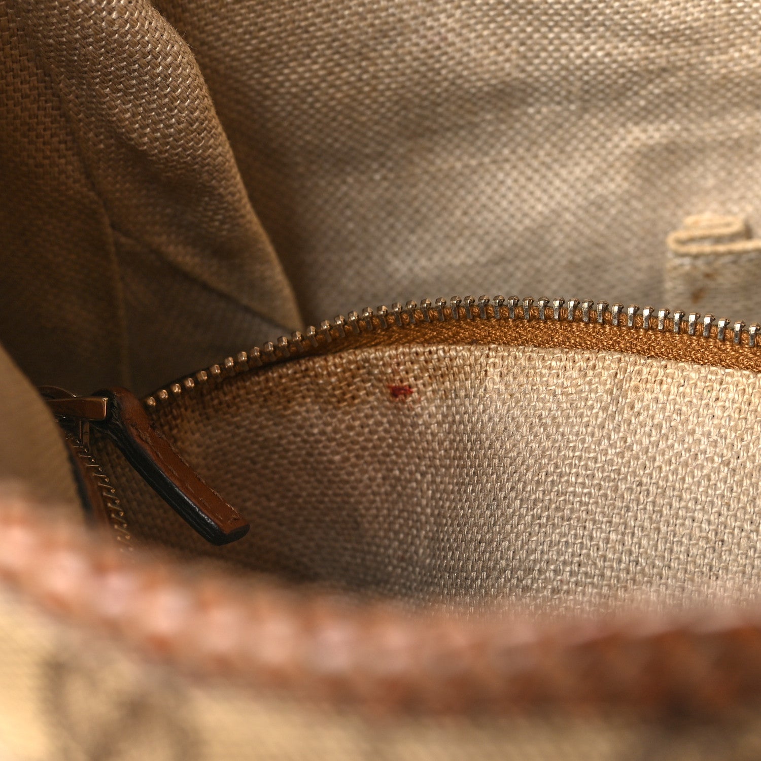 Gucci Monogram Medium Marrakech Hobo Camel 11 of 14