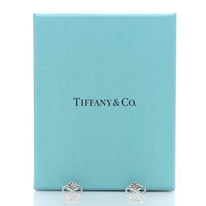 Tiffany Sterling Silver Infinity Earrings 5 of 5